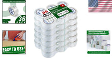 Load image into Gallery viewer, Transparent Heavy Duty Packing Tape, 2 Inches Wide, 2340 Total Yards for Moving