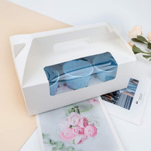 Load image into Gallery viewer, Compact 50pcs Cupcake Boxes with Clear Window - Easy Assembly for Every Occasion