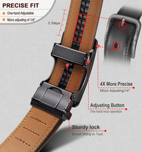 Load image into Gallery viewer, Customizable Men's Ratchet Belt Set – Effortless Adjustments, Luxury Gift