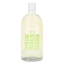 Load image into Gallery viewer, Savon de Marseille Liquid Soap Gift Set - Fresh Verbena 16.9 oz + 33.8 oz Refill