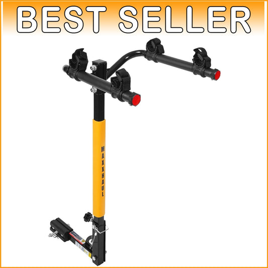 Foldable Hitch Bike Rack for Cars, SUVs & Trucks - Fits 1-1/4" & 2" Receivers