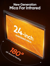 Load image into Gallery viewer, Smart Mica Infrared Heater with Remote &amp; App Control - Warmth in Minutes