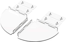 Load image into Gallery viewer, Functional Space-Saving Corner Shelves Set - No-Drill Adhesive Shower Organizer