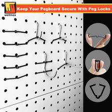 Load image into Gallery viewer, Ultimate 188-Piece Pegboard Hook Assortment - Supports 5 lbs for Crafts &amp; Tools