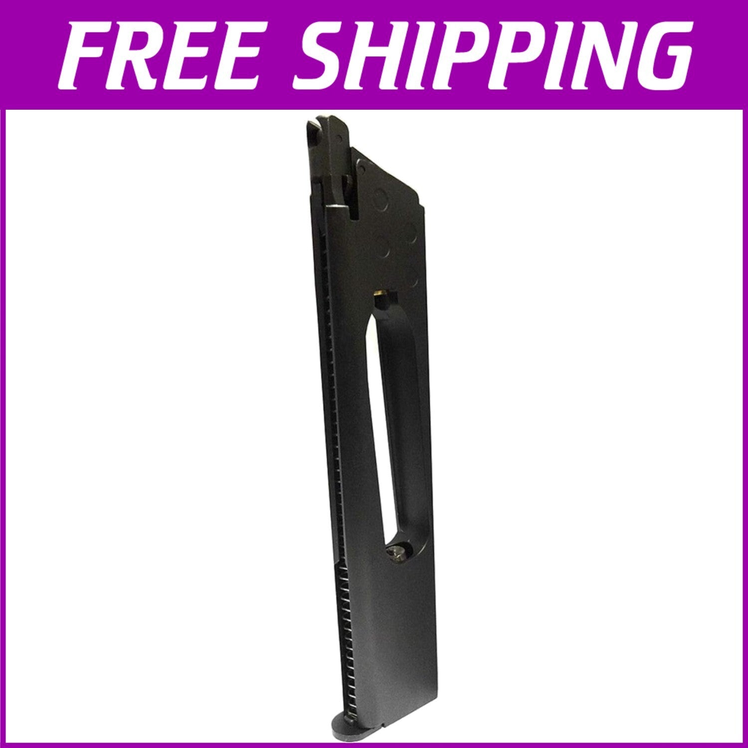 Realistic Elite Force 1911 Blowback Airsoft Gun - 27-Round Capacity Magazine