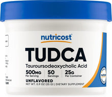 Load image into Gallery viewer, Gluten-Free Tudca Powder 25g - Trusted Liver Function Support, Not Flavored