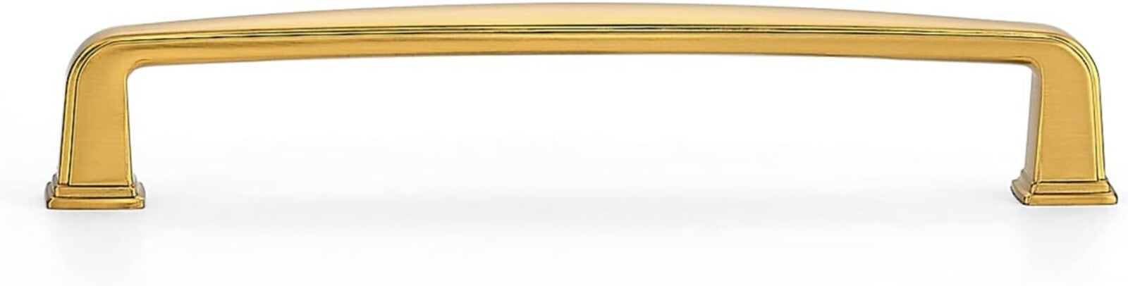 60 Pack Brushed Brass Cabinet Handles - Modern 5 Inch Pulls & Drawer Hardware