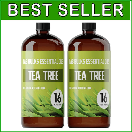 Bulk Aromatherapy Tea Tree Essential Oil 16 oz - Perfect for Candles and Soaps