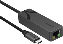 Load image into Gallery viewer, 5GbE USB-C Ethernet Adapter with Rugged Aluminum Body for Fast Connectivity