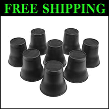 Load image into Gallery viewer, Versatile 6-Inch Bed Risers with Anti-Slip Design - 8 Pack Round Lifters
