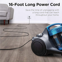 Load image into Gallery viewer, Effortless Cleaning with WhirlWind 2.5L Bagless Vacuum - Powerful Blue Canister
