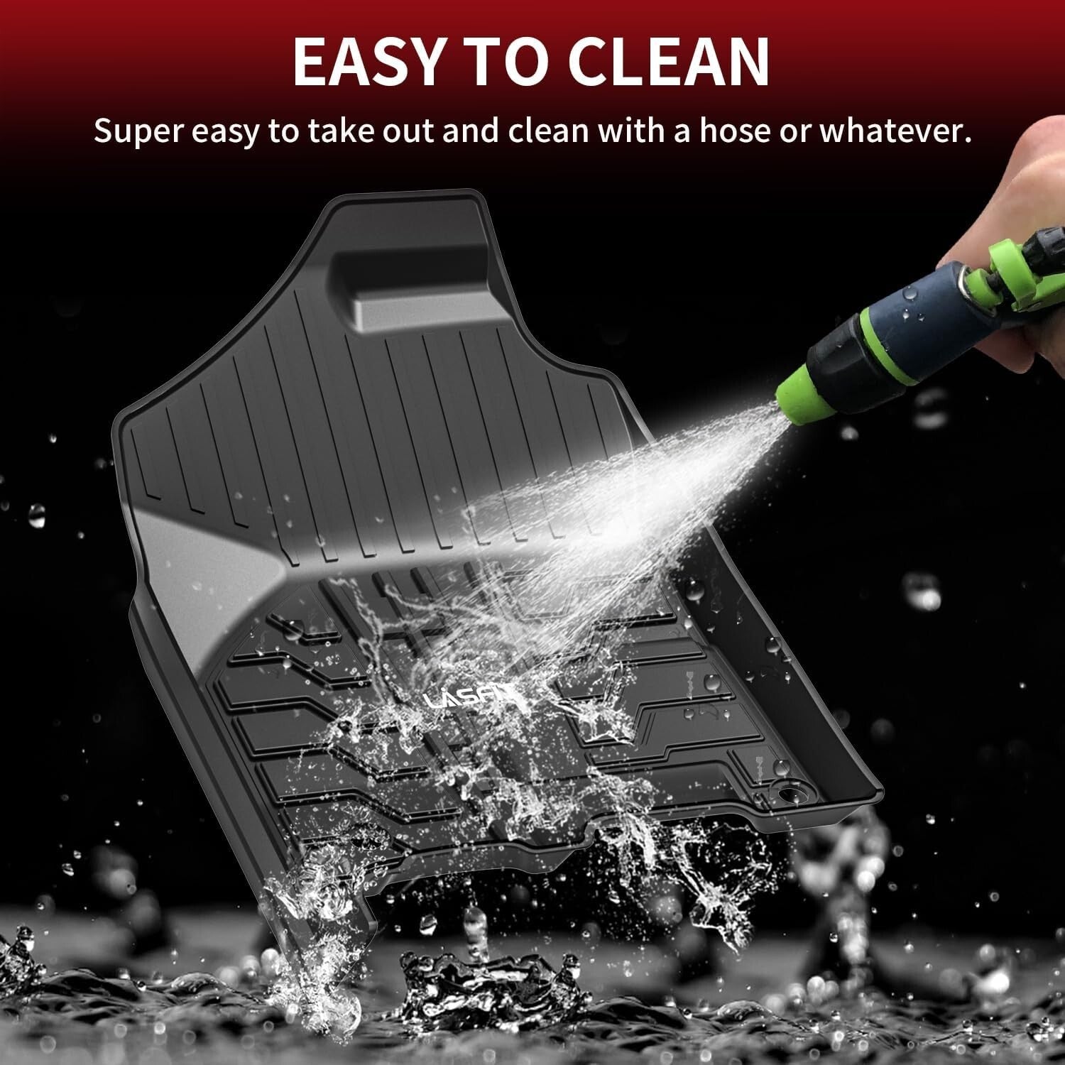 All Weather TPE Truck Floor Liners for Ram 1500 Classic Crew Cab 2019-2024