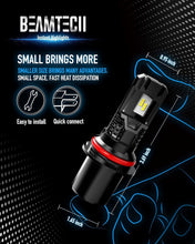 Load image into Gallery viewer, Fanless Design 9007 Powersports Fog Light Bulbs - Wider Visibility &amp; Brightness