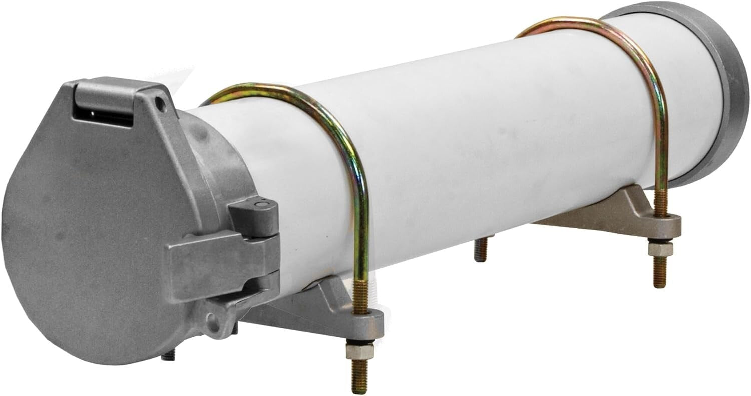 4 Inch PVC Conduit Carrier Kit - Weather-Resistant with Spring-Loaded Latch