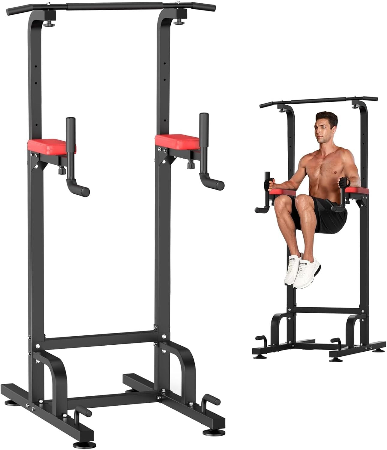 Multi-Functional Power Tower with Weight Support for Family-Friendly Training