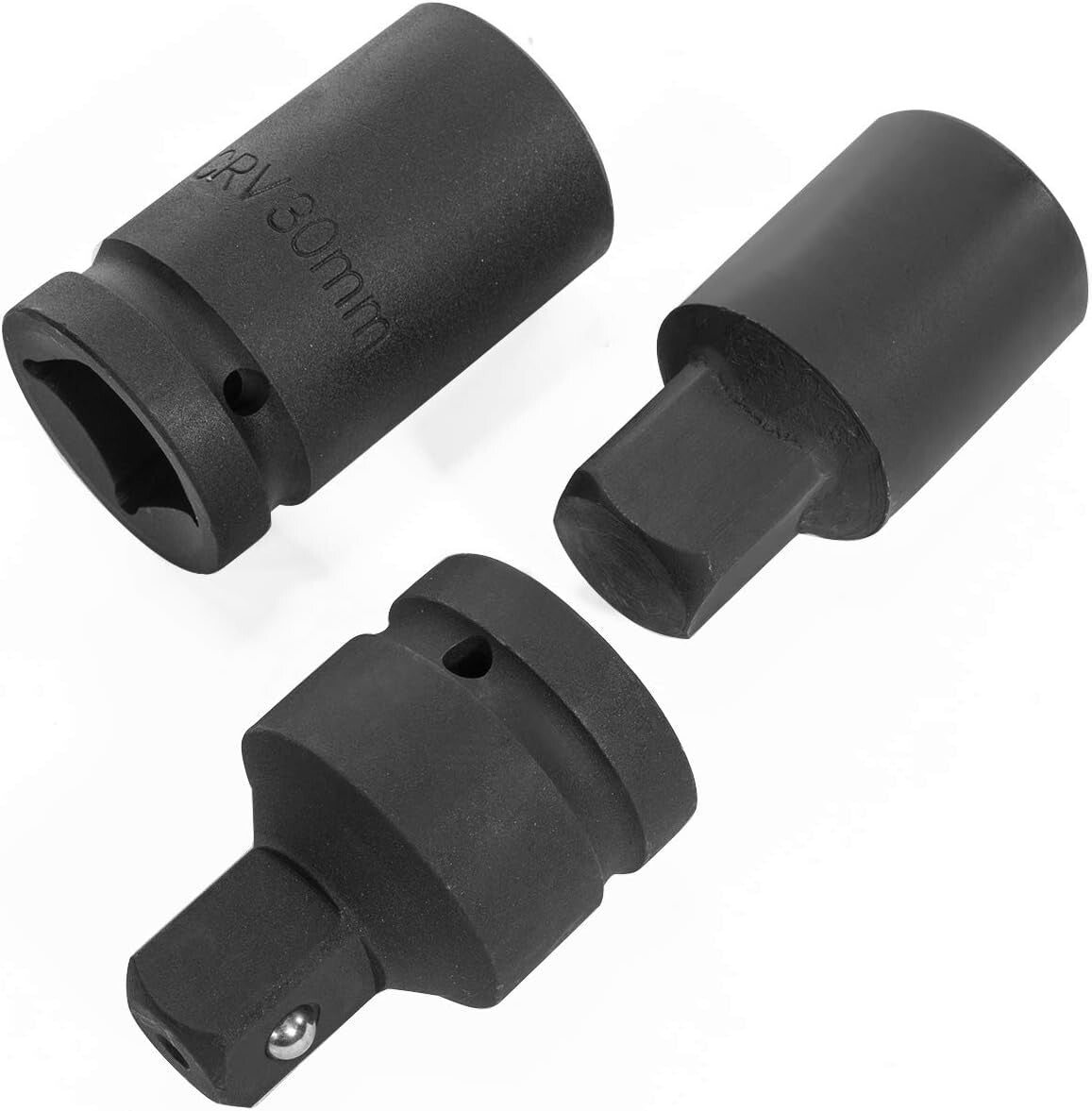 8-Piece Torque Wrench Set for Effortless Lug Nut Removal - RVs & Trucks