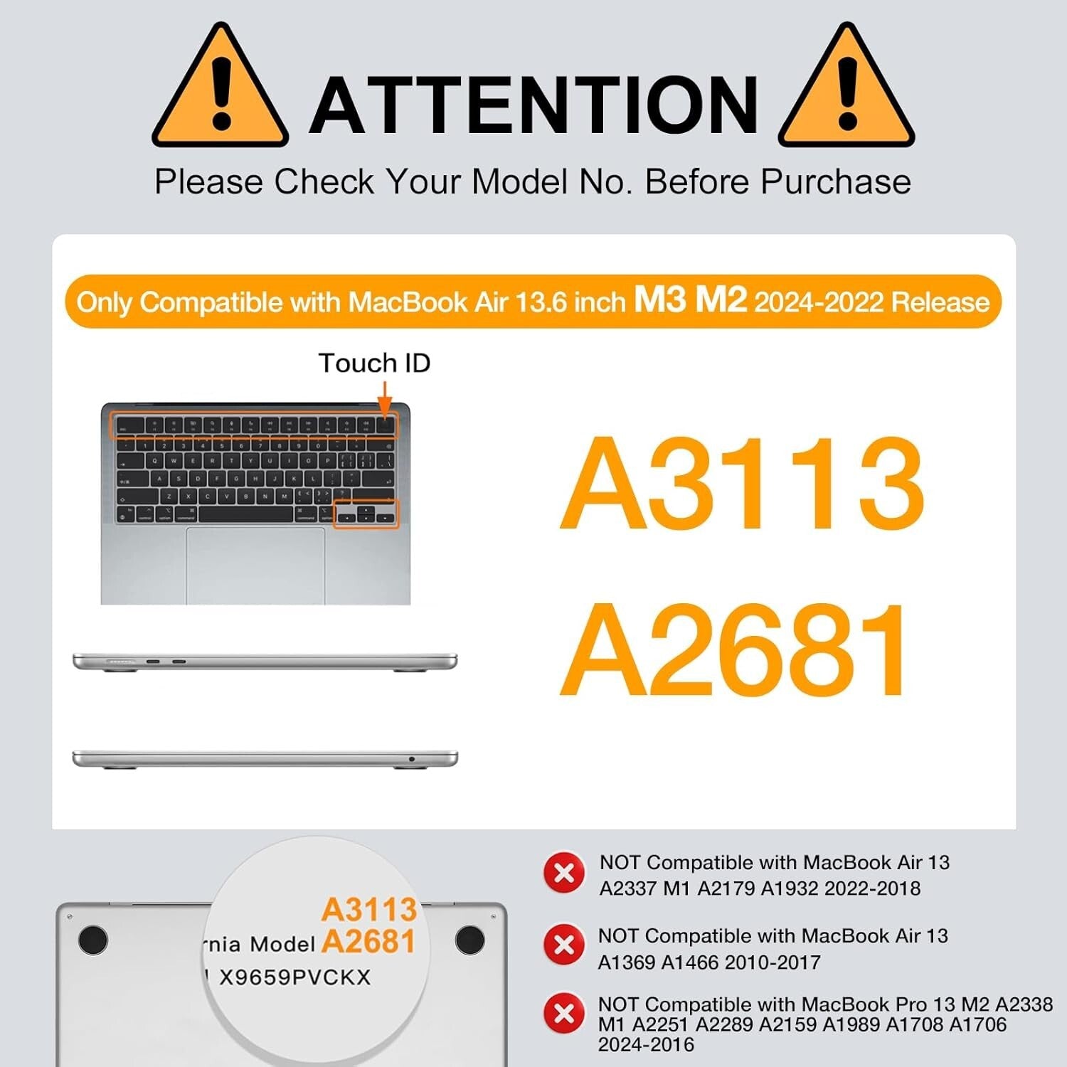 Complete Protection Bundle: MacBook Air 13" Case, Sleeve, Keyboard Cover & More