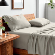 Load image into Gallery viewer, Luxury King Sheet Set - 1800 Ultra-Soft Microfiber, Deep Pockets, Fog Color