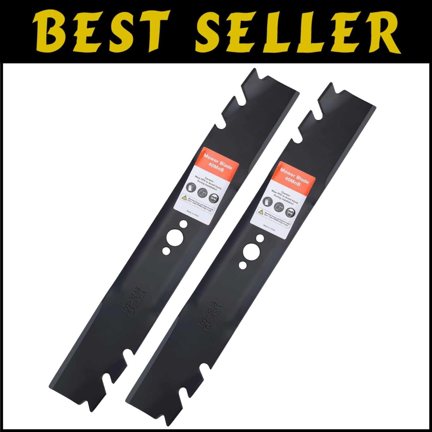 Efficient 30-Inch Mulching Blades for Toro Lawnmowers - 2-Pack Replacement