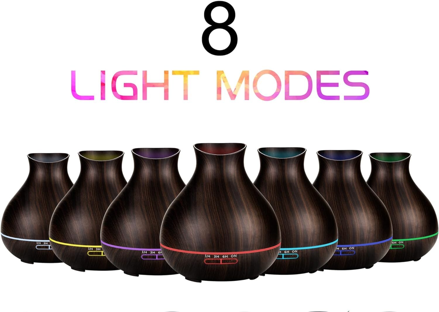 2-Pack High Mist Aromatherapy Diffusers for Large Rooms - Auto Shutoff Safety