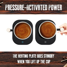 Load image into Gallery viewer, Coffee &amp; Tea Mug Warmer with Pressure Activation - Safety and Style Combined