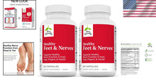 Load image into Gallery viewer, Optimal 120-Capsule Support for Healthy Feet, Nerves, and Metabolism Management