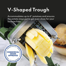 Load image into Gallery viewer, Commercial Grade French Fry Cutter with Suction Feet - 3/8" Heavy-Duty Design