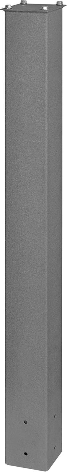 Granite 43" In-Ground Steel Mailbox Post with Installation Hardware Included