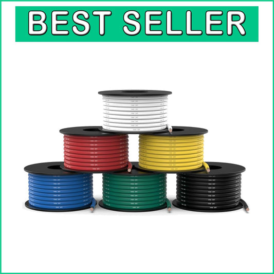 Versatile 180ft 16 AWG Silicone Wire with Tinned Copper - Ideal for DIY Projects
