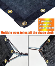 Load image into Gallery viewer, Water-Resistant 20' x 40' Shade Cloth with Breathable Mesh Design for Plants