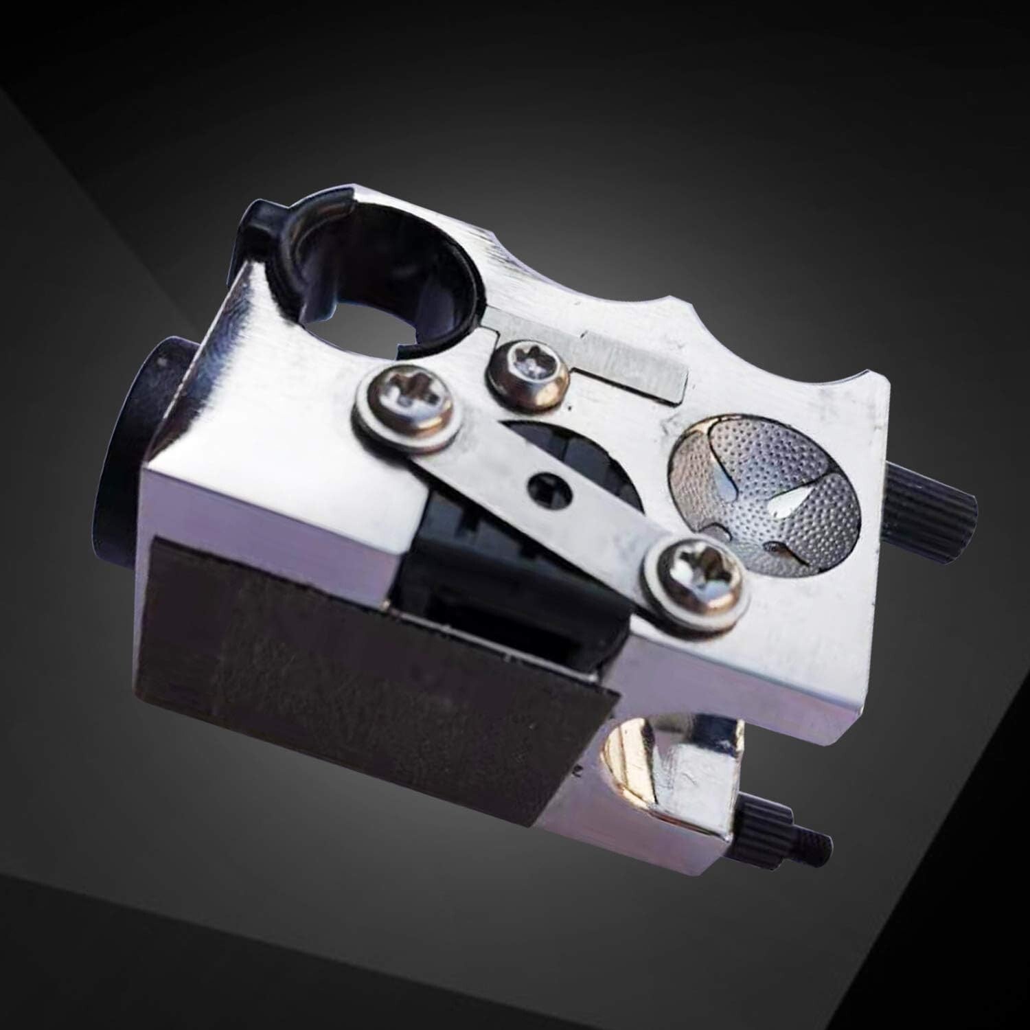 Professional-Grade Pool Cue Tip Repair Tool with Extra Blade - Compact Design