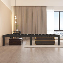 Load image into Gallery viewer, Noise-Free Heavy Duty Steel Bed Frame with Anti-Slip Design for Full Mattresses