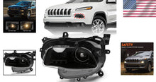 Load image into Gallery viewer, Jeep Cherokee 2014-2018 Left Driver Side Halogen Headlight Assembly - Waterproof