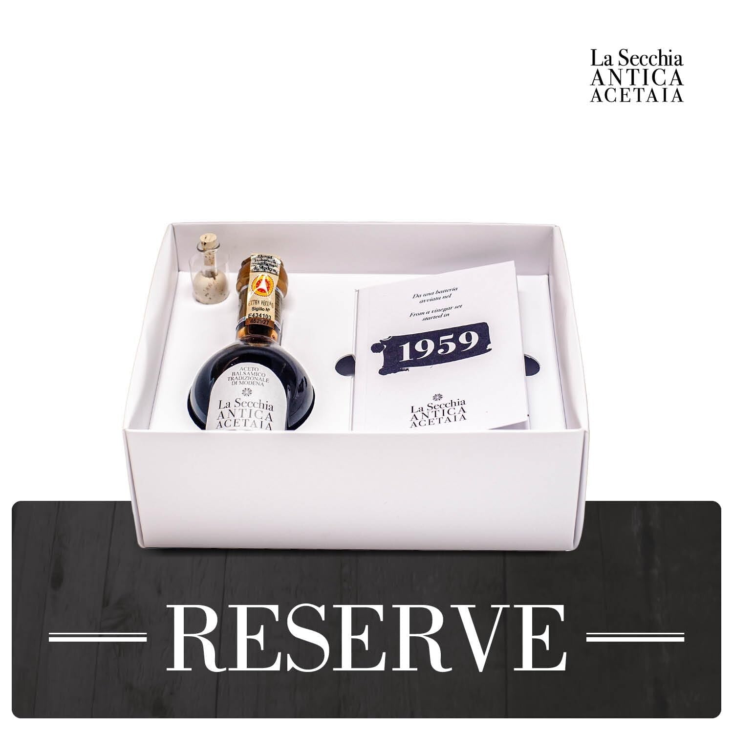 Limited Edition 60-Year Aged Balsamic Vinegar from Modena with Collector's Spout