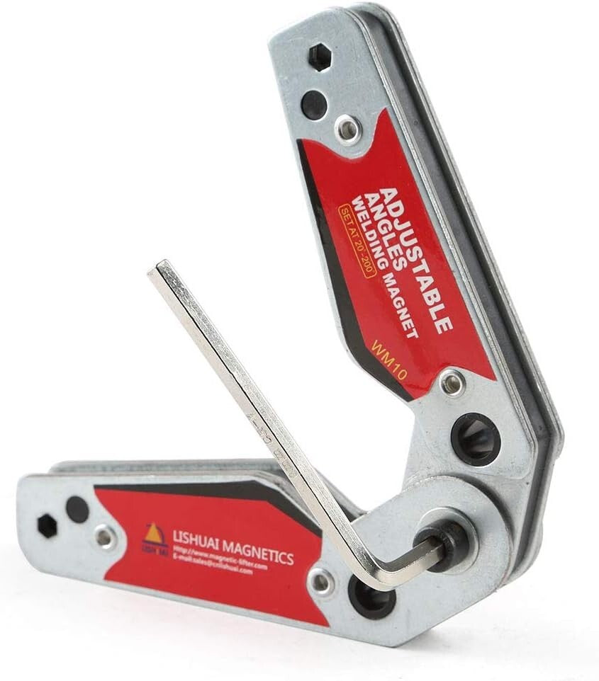 Adjustable Neodymium Welding Magnet 20°-200° | Precision Holder Tool Accessory