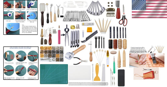 Ultimate Leather Crafting Toolkit: Comprehensive Supplies for Creative Projects