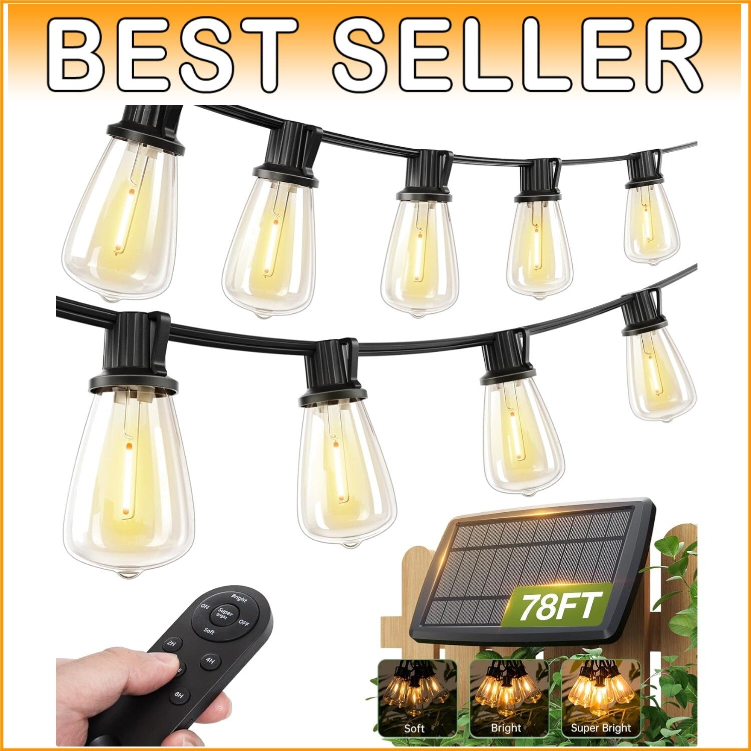 Elegant Waterproof Solar and USB String Lights - Perfect for Parties & Weddings