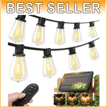 Load image into Gallery viewer, Elegant Waterproof Solar and USB String Lights - Perfect for Parties &amp; Weddings