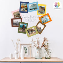 Load image into Gallery viewer, Versatile 20-Pack of 16x20 Mixed Color Mats for Effortless Photo Display