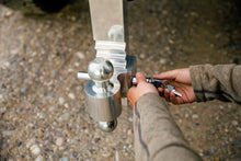 Load image into Gallery viewer, Adjustable Heavy Duty Trailer Hitch - 10" Rise/Drop with Dual Ball Receiver
