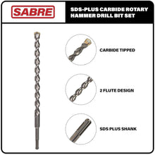 Load image into Gallery viewer, 8-Piece SDS Plus 12-Inch Drill Bit Set - Ideal for Contractors &amp; DIY Enthusiasts