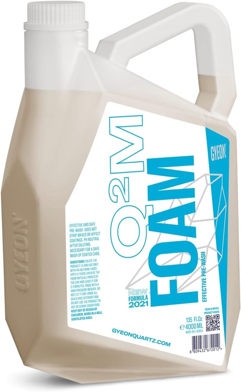 Thick Snow Foam Shampoo 4L - Gentle Foam for Pressure Washer Applications