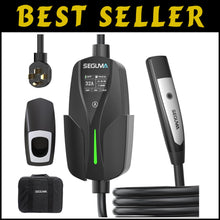 Load image into Gallery viewer, Portable 32A Level 2 EV Charger for All NACS Vehicles - Waterproof &amp; Reliable
