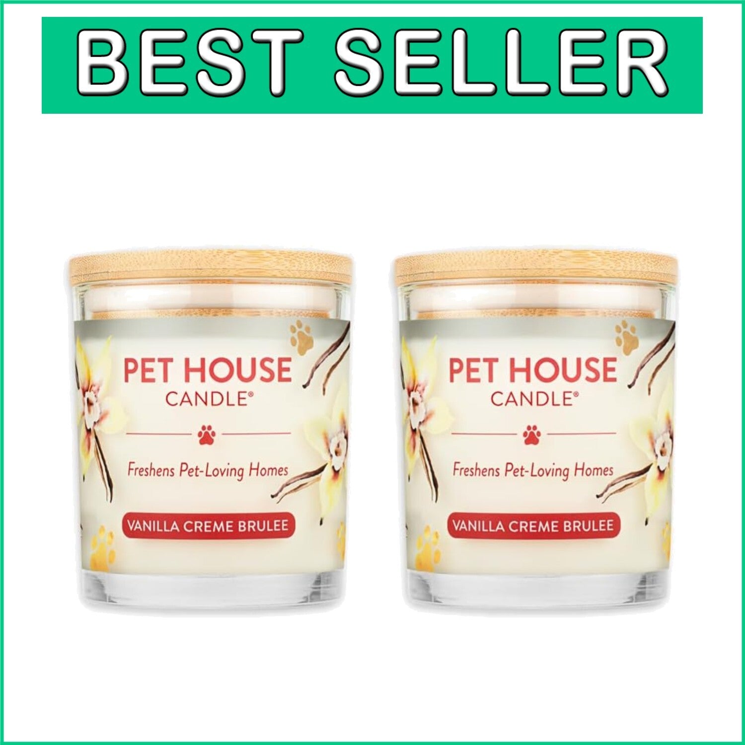 Charming Animal-Shaped Vanilla Candle - 60 Hours of Effective Odor Control