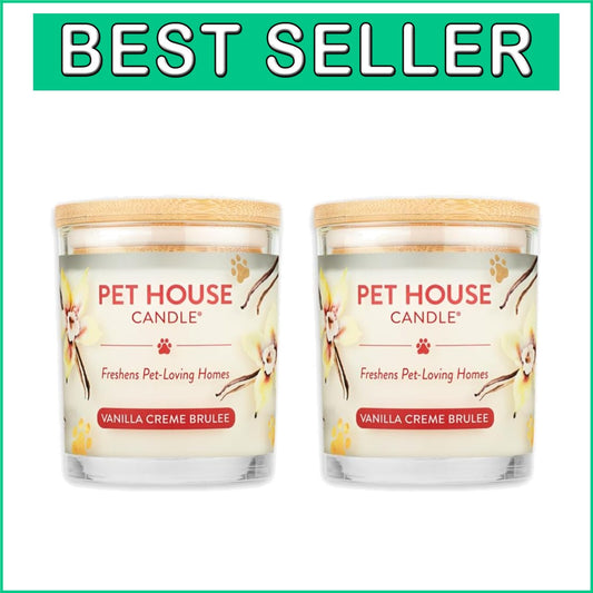 Charming Animal-Shaped Vanilla Candle - 60 Hours of Effective Odor Control