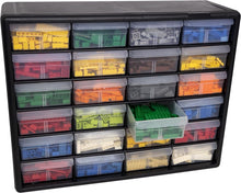 Load image into Gallery viewer, Versatile 24-Drawer Plastic Organizer - Perfect for Classroom &amp; Craft Storage