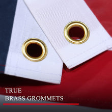 Load image into Gallery viewer, Outdoor American Flag 6 x 10 ft - Embroidered, Durable with Heavy Brass Grommets