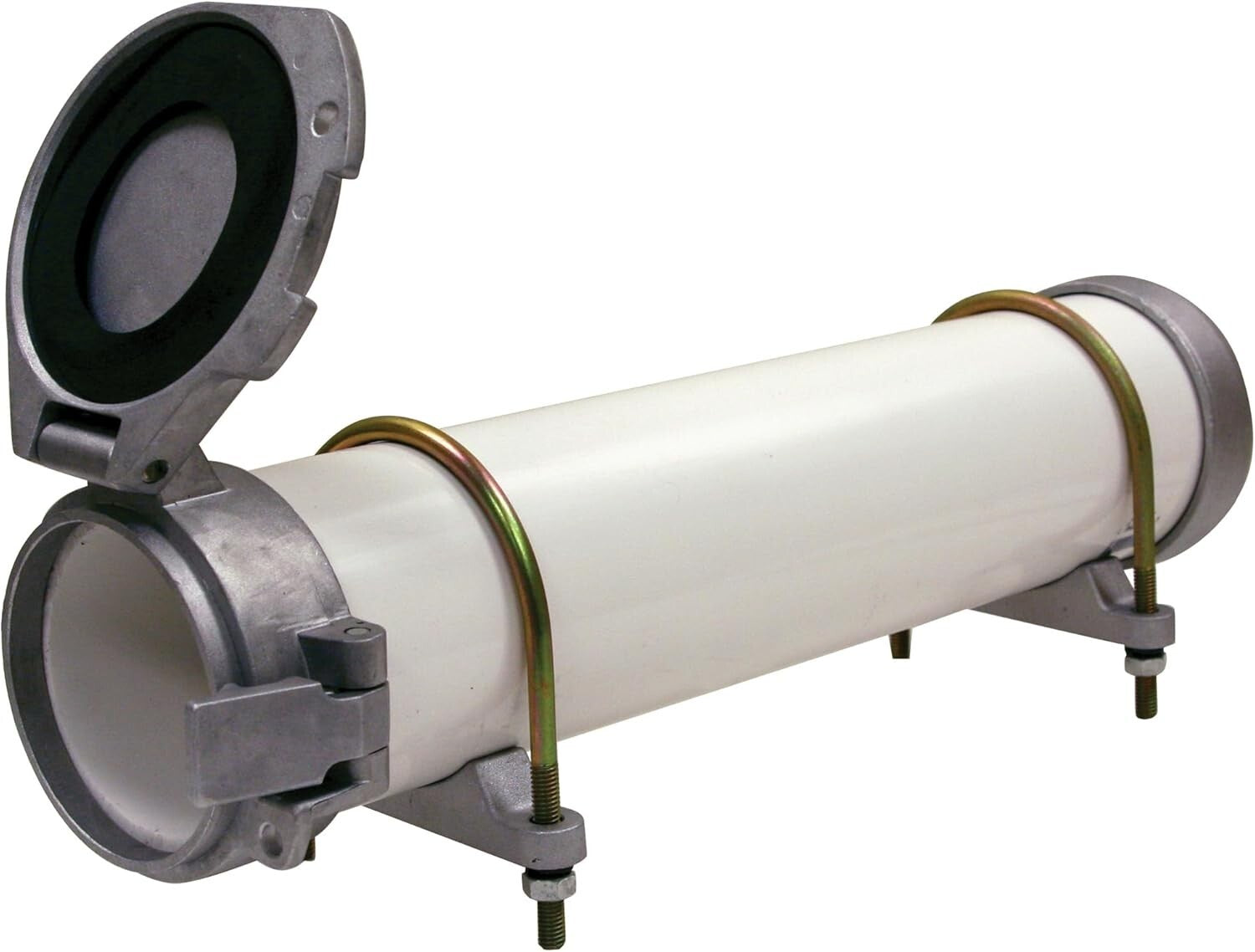 4 Inch PVC Conduit Carrier Kit - Weather-Resistant with Spring-Loaded Latch