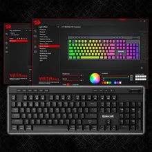 Load image into Gallery viewer, 104 Keys Mechanical Gaming Keyboard - Ergonomic Wireless RGB with Media Controls