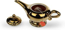 Load image into Gallery viewer, Magical 32 Oz. Genie Lamp Teapot - Disney Golden Ceramic Serving Kettle